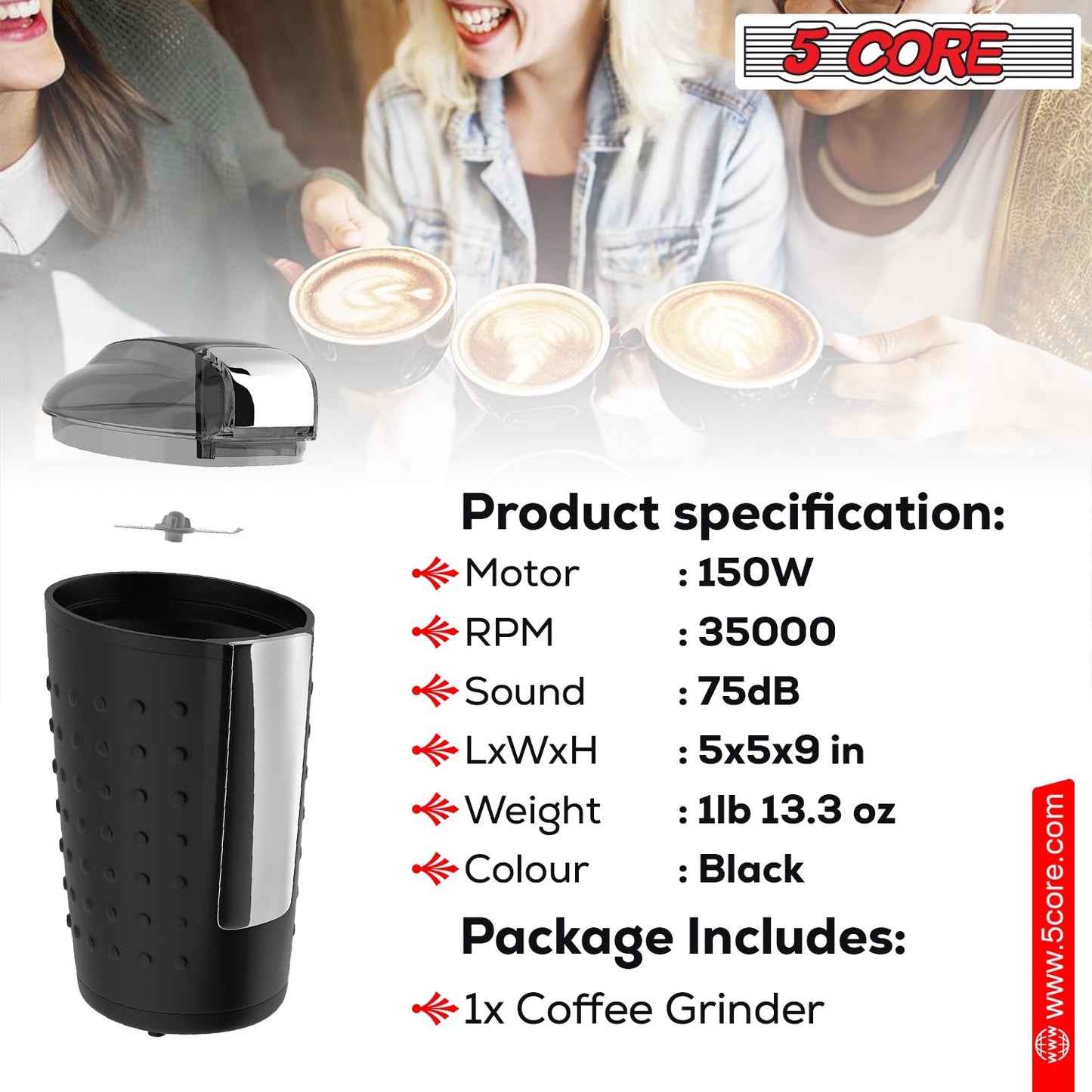 TrendCorner Coffee Grinder